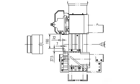 Máquina de trituração detrituração do torno do cnc da linha central da máquina 5 do cnc do centro de máquina do CNC da linha central de CAK5085fy cinco