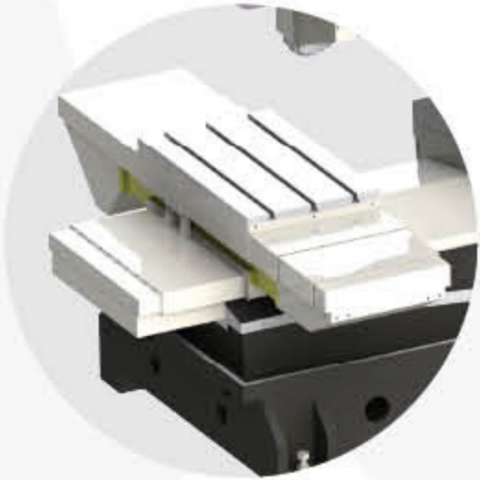 Centro de perfuração de 4 eixos DTC500 CNC Processamento vertical FANUC máquina de fresagem CNC 5
