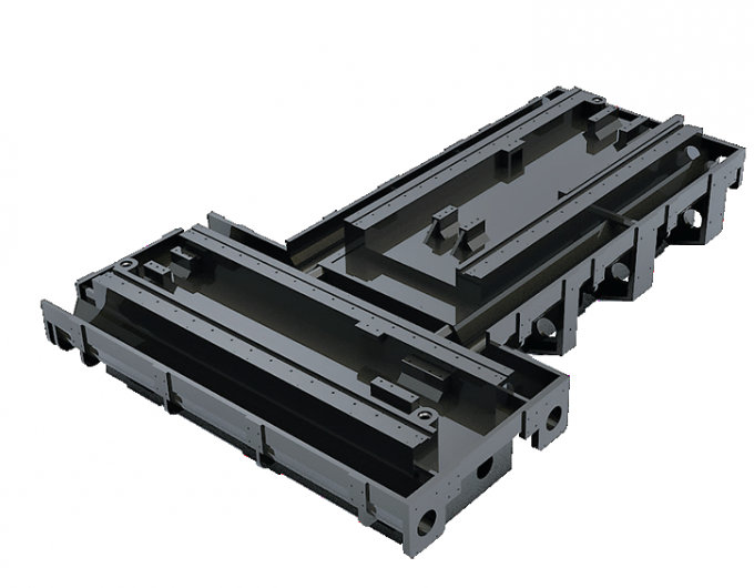 Centro de usinagem horizontal de carga pesada HMC 100Q Centro de torneamento Centro de usinagem 2