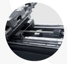 FANUC Torno CNC de alta rigidez de alto torque HTC40B 45 graus de leito inclinado integral Torno CNC para metal 5