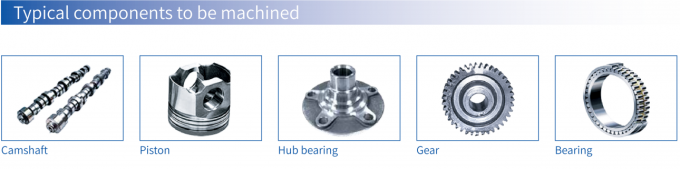 FANUC Torno CNC de alta rigidez de alto torque HTC40B 45 graus de leito inclinado integral Torno CNC para metal 7