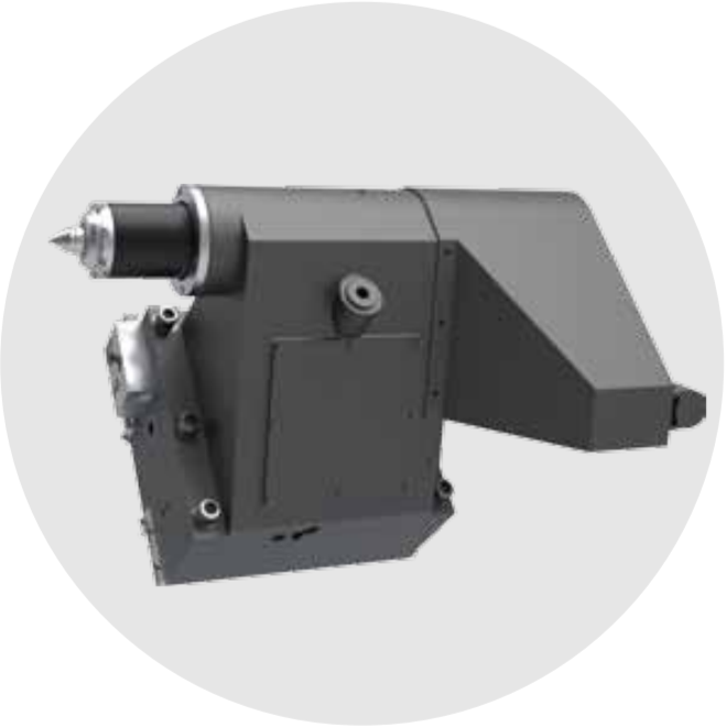 Torno CNC de Leito Inclinado HTC40B Torno Mecânico e Fresadora SMTCL Torno CNC 4