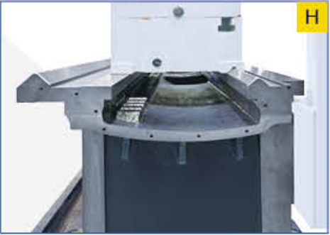 SMTCL Torno CNC pesado 5000mm HTC125500 Dormitório horizontal plano Torno CNC pesado 8