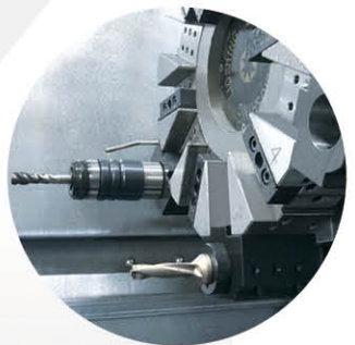 Torno CNC de precisão grande espessura fuso HTC40Q BMT55 Power Turret Slant Bed Torno CNC com eixo Y 8