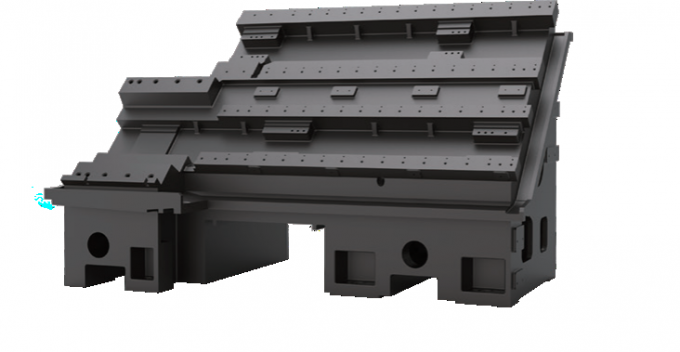 Torno CNC de alta precisão para usinagem de peças pequenas T5.1-100Q SMTCL Torno CNC de bancada inclinada para metal 2