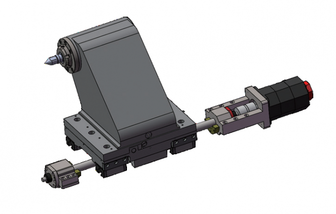 Torno CNC de alta precisão para usinagem de peças pequenas T5.1-100Q SMTCL Torno CNC de bancada inclinada para metal 4