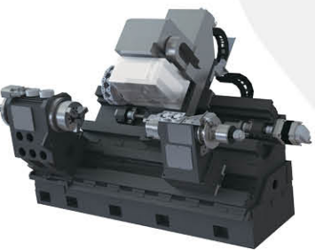 Torno CNC Horizontal Universal HTC50Q com Fuso de Alto Torque SMTCL Torno CNC de Bancada Inclinada Pesada 4