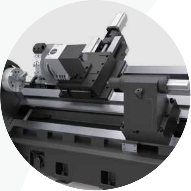 Torno CNC de Leito Inclinado SMTCL HTC40B Máquina Torno CNC de Metal 3