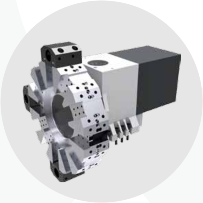 Torno CNC de Leito Inclinado SMTCL HTC40B Máquina Torno CNC de Metal 5