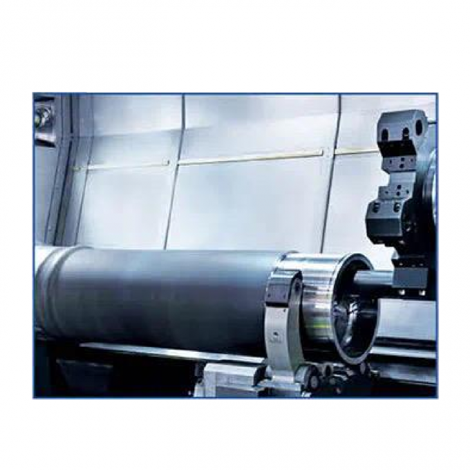 Torno CNC Horizontal HTC50nm Sistema Fanuc Centro de Torneamento CNC de Base Inclinada 3