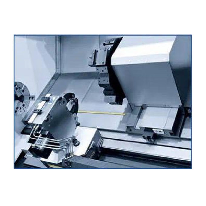Torno CNC Horizontal HTC50nm Sistema Fanuc Centro de Torneamento CNC de Base Inclinada 2