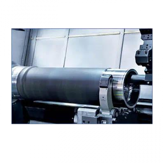 Torno CNC Horizontal HTC50nm Sistema Fanuc Centro de Torneamento CNC de Base Inclinada 5