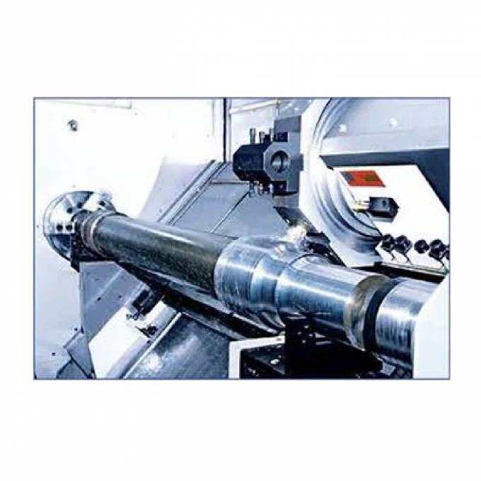 Torno CNC Horizontal HTC50nm Sistema Fanuc Centro de Torneamento CNC de Base Inclinada 8