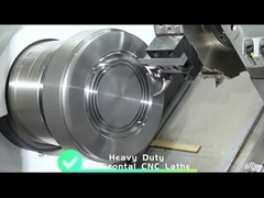 HTC 50nm Horizontal CNC Lathe Fanuc System Slant Bed Máquina de moagem CNC SMTCL CNC Turning Center