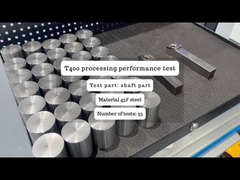 Eficiente em custos Torno CNC horizontal T400 GSK Controle 8 Estação Servo Turretos Inclinados Leito Torno CNC