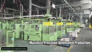 Linha de produção automatizada