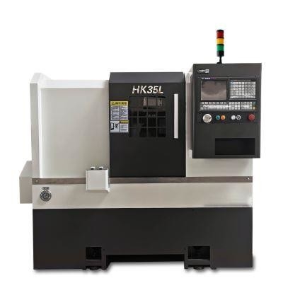 O único torno do CNC do eixo faz à máquina o tipo da fileira da faca de HK35L que gerencie o processamento