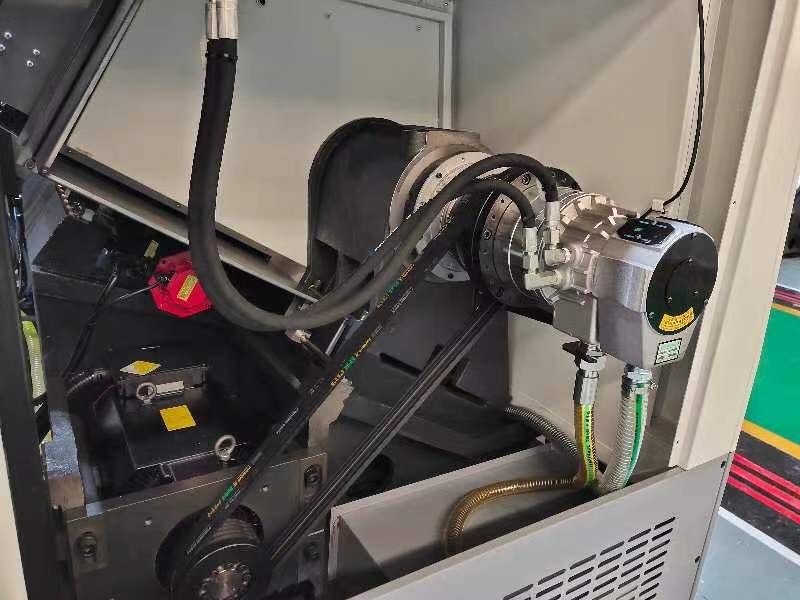 Controle inclinado horizontal SMTCL SYMG do motor GSK988TA Fanuc do torno 15KW 11KW do CNC da cama HTC40E/500