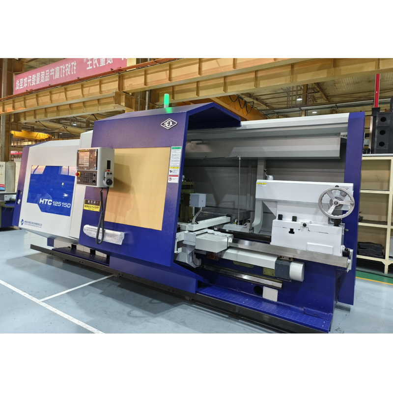 SMTCL SYMG Alta rigidez Alta velocidade CNC torno HTC125 grande horizontal de cama plana CNC torno