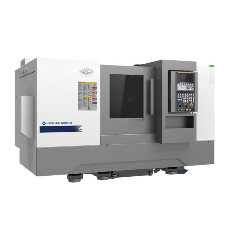 SMTCL CNC Turning Center Milling Machine HTC40E Slant Bed CNC Lathe Machine para Metal
