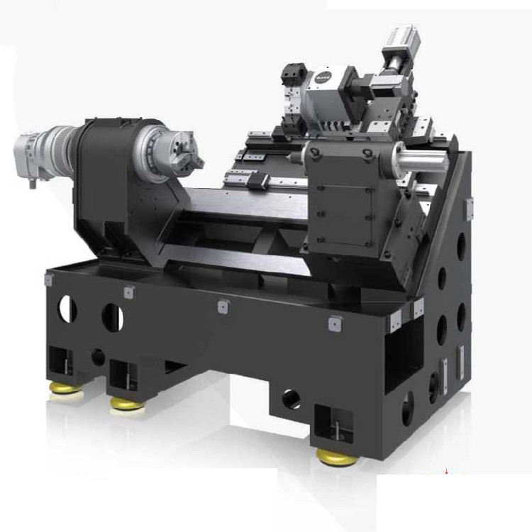 SMTCL CNC Torno HTC40 indústria de válvulas de bomba de processamento 45 graus de cama inclinada CNC torno torno