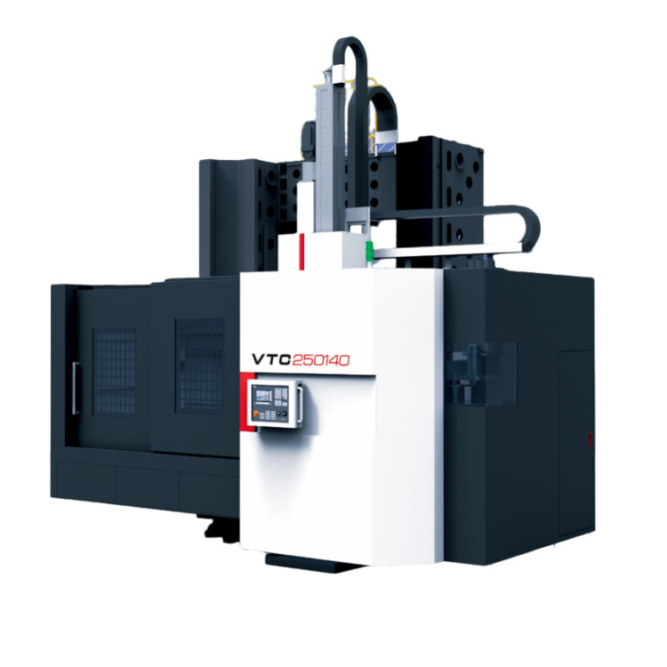 SMTCL Torno Vertical CNC Torno Vertical Centro de Fresagem VTC250140 Torno Pesado Máquina Fresadora Combo