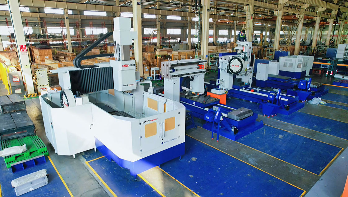 SMTCL GMCr2 CNC Centro de usinagem de guindaste Máquina de perfuramento e fresagem de portal de trabalho pesado