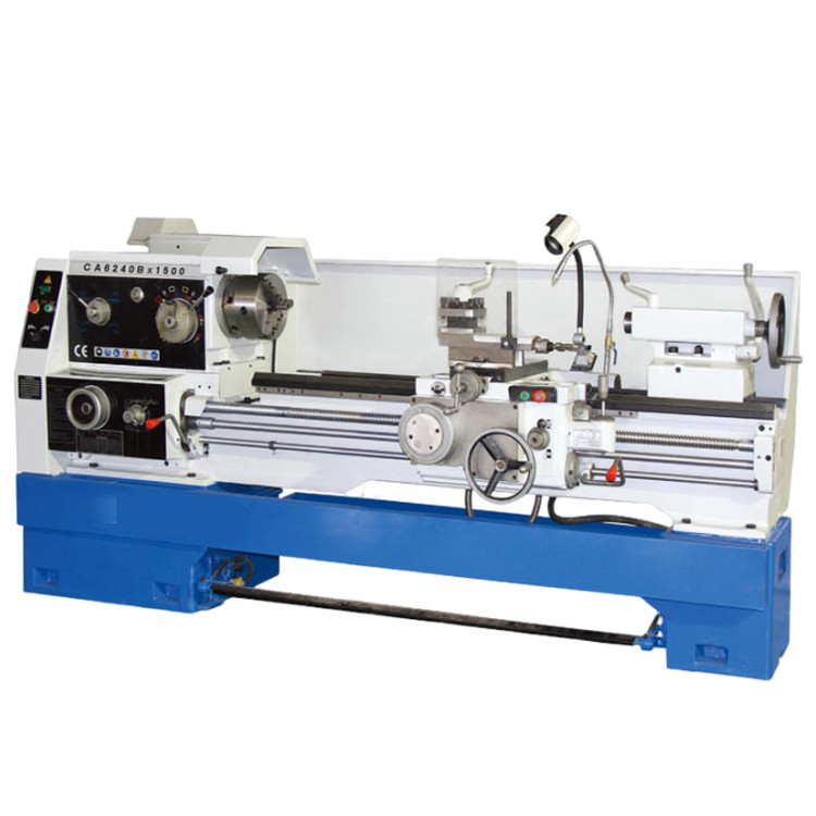 Leito de abertura de trabalho pesado Torno manual Torno CA6180 Fuso de furo de 105 mm Torno manual
