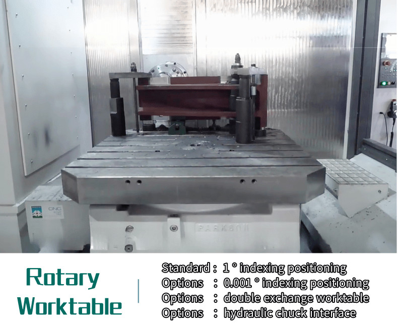 5 Eixo Centro de usinagem horizontal HMC63Q Alta precisão CNC Turning Center Máquina ferramenta