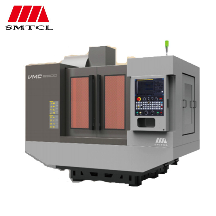 Máquina de moagem SMTCL CNC com controlo Fanuc VMC1100 CNC 3 eixos CNC centro de usinagem
