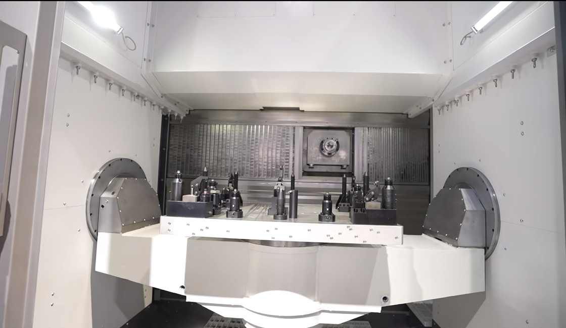 SMTCL Horizontal 5 Axis Machining Center HMU160 Machining Of Complex Parts High Speed 5 Axis Machining Center