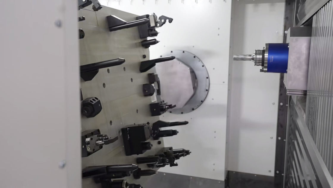 SMTCL Horizontal 5 Axis Machining Center HMU160 Machining Of Complex Parts High Speed 5 Axis Machining Center