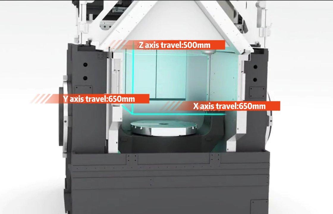 SMTCL Vertical 5 Axis Machining Center VMU63P Five Axis Linkage High Performance Vertical Machining Center (Centro de usinagem vertical de alto desempenho)