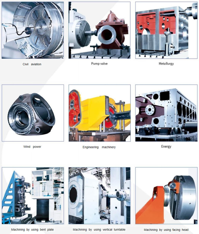 SMTCL 5 Eixo Horizontal Máquinas de Fressagem de Perforação CNC PBC130rp Máquina de Perforação de Perforação de Fressagem Pesada