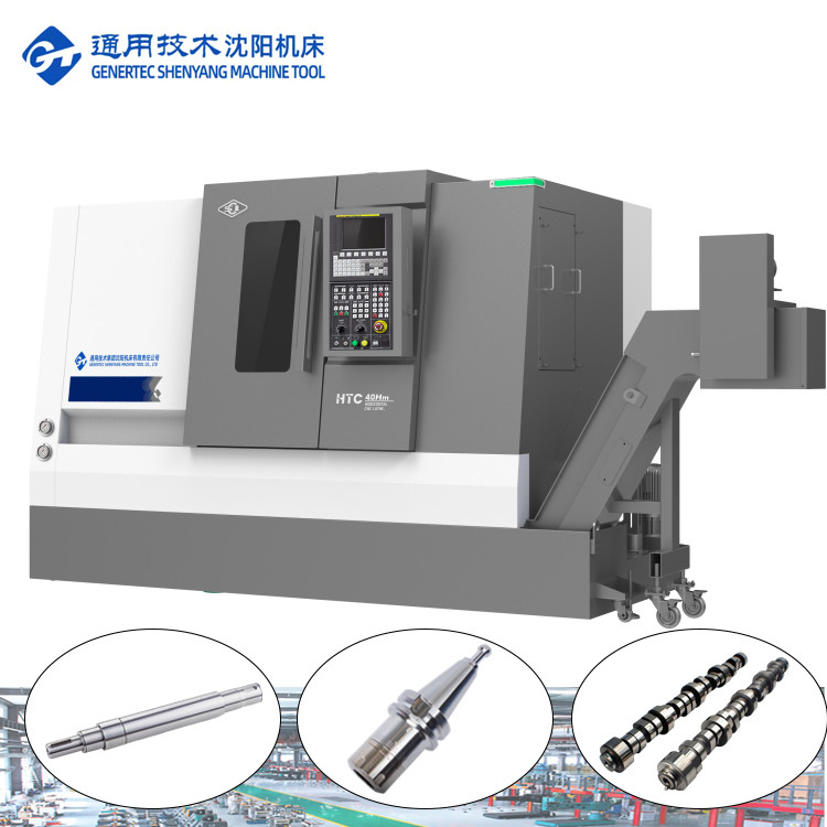 SMTCL Torno CNC horizontal HTC40H/500 Mandrels automóveis eixos de motor eixos de engrenagem Processamento de torno CNC