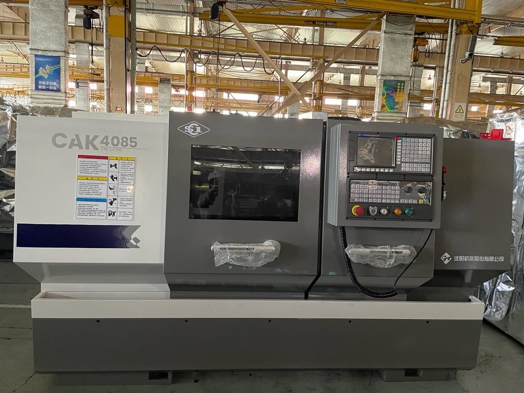 SMTCL CNC Torno CAK4085 Torno Máquina de torneamento CNC Torno Metal Flat Bed CNC Torno