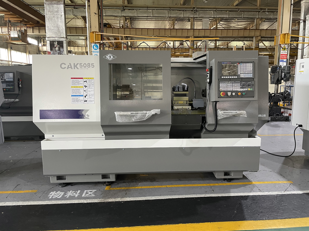 SMTCL Alta precisão Torno horizontal CAK5085 Torno de corte de metal SMTCL Flat Bed Cnc Torne Machine