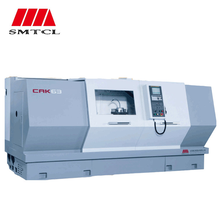 SMTCL Máquina de torno CNC de grande porte de metal pesado CAK63135 Torno CNC horizontal de cama plana