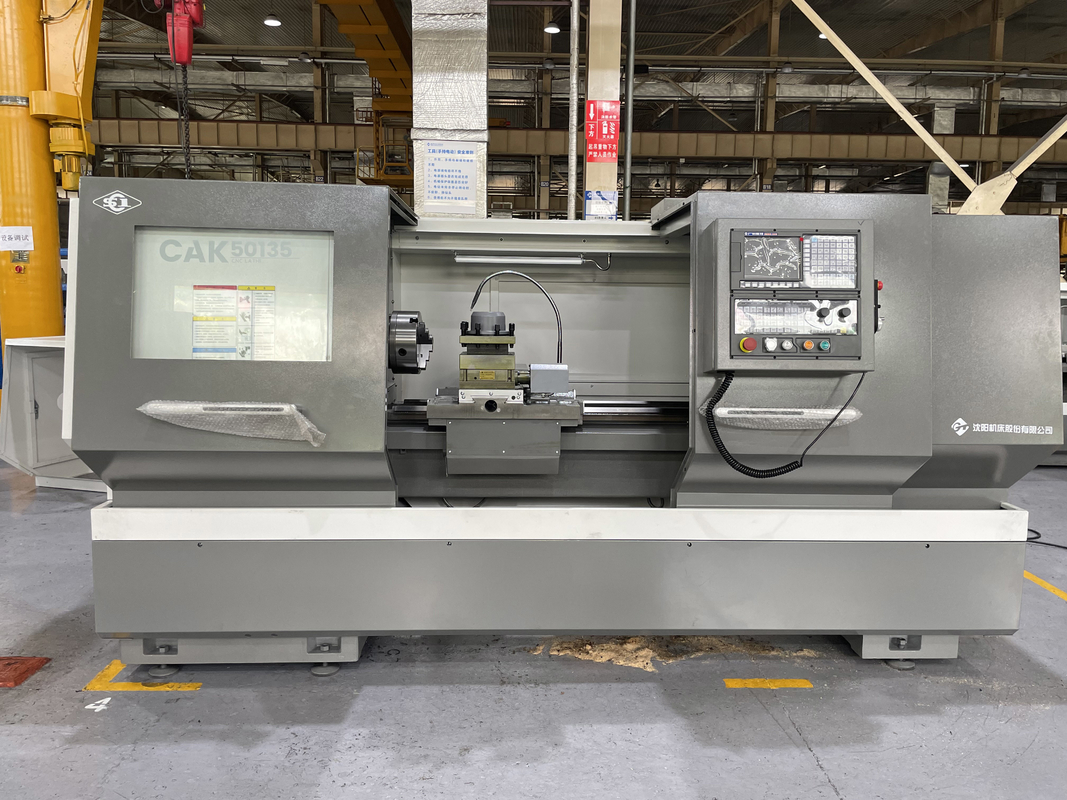 SMTCL Flat Bed CNC Lathe CAK50135 Máquina de torno CNC de trabalho pesado Flat Bed CNC Lathe para metal