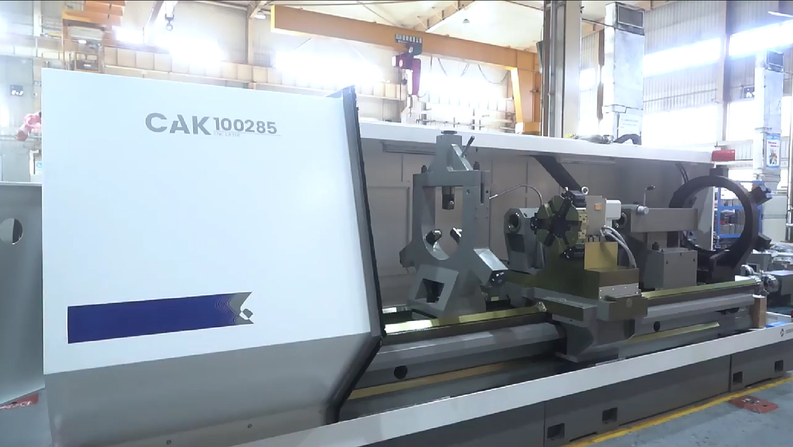SMTCL Torno Automático de Torno Metal CAK100 série Chuck Diâmetro 1000mm Tesouro Pesado Flat Bed CNC Torno