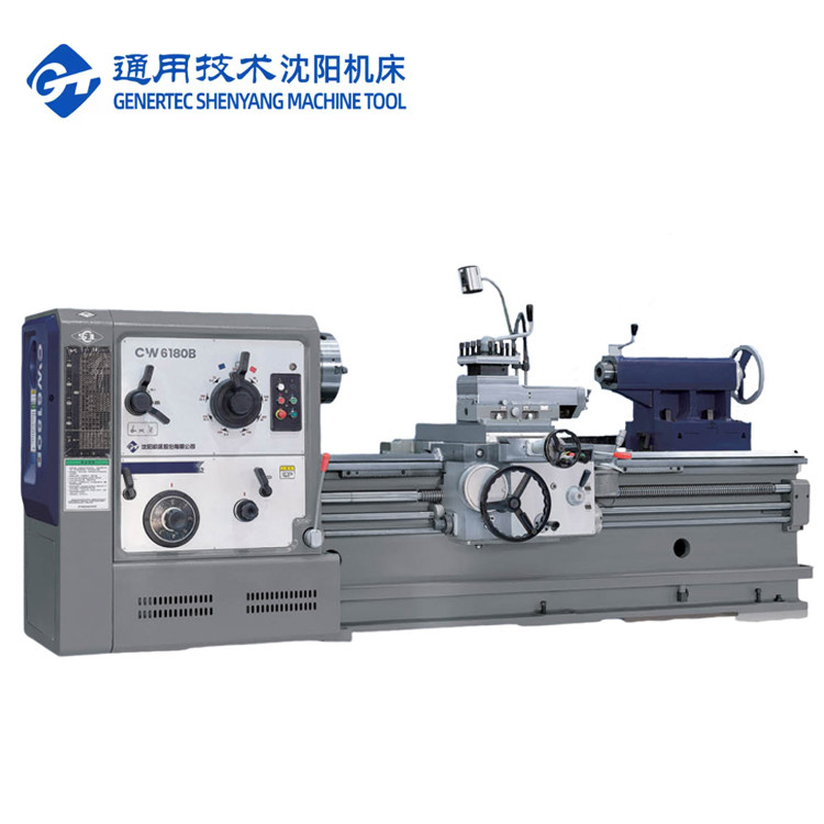 SMTCL Large Lathe Machine CW6180B Manual Lathe 6000mm Heavy Duty Engine Lathe Turning Machine