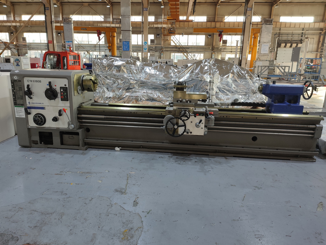 SMTCL Large Lathe Machine CW6180B Manual Lathe 6000mm Heavy Duty Engine Lathe Turning Machine