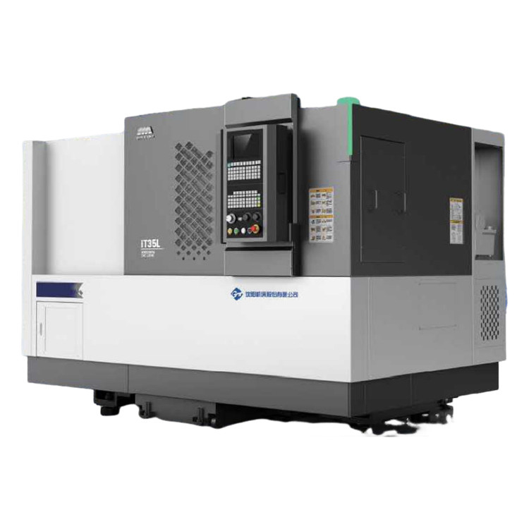 SMTCL Slant Bed CNC Precision Lathes IT35L Small CNC Lathe With Live Tooling CNC Lathe Machine para Metal