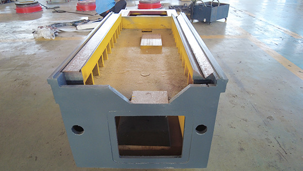 Máquina de moagem de superfície horizontal com mesa redonda rotativa HDM380 Máquina de moagem de controlo por PLC