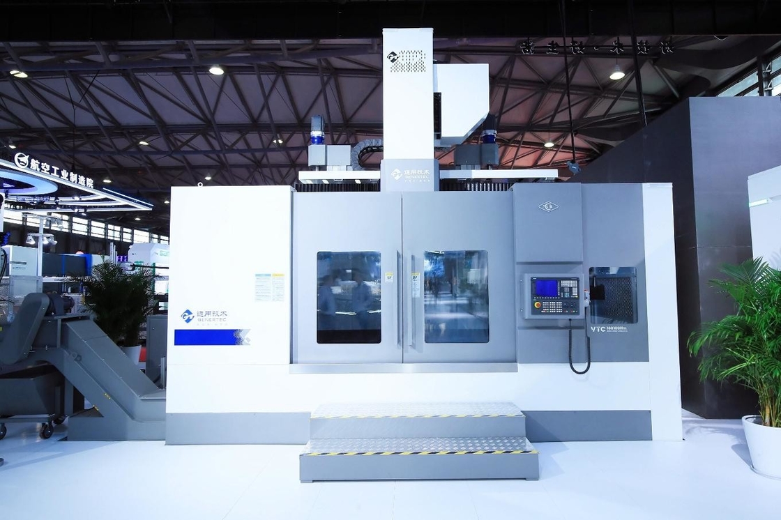 Torneio CNC Vertical Pesado VTC250140H Max.Swing Diâmetro 3000mm Torneio Vertical CNC de New Energy Bearing
