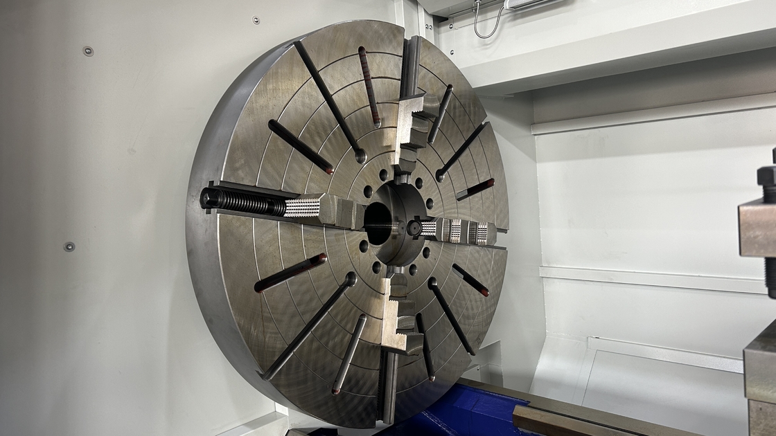 SMTCL CNC pesado de cama plana CNC torno HTC125150 fuso de furo diâmetro 130mm grande torno CNC