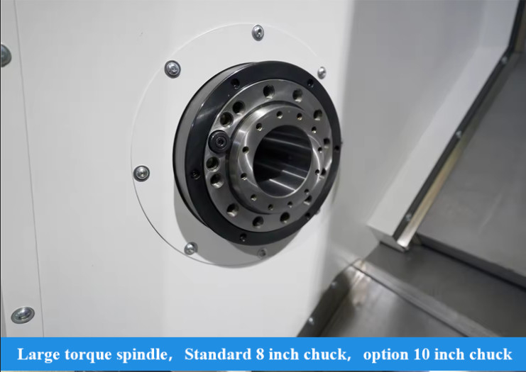 SMTCL Leito inclinado CNC Torno Linear Guia T5.2-500Q BMT55 Max. Diâmetro giratório 360mm CNC Feeder Torno