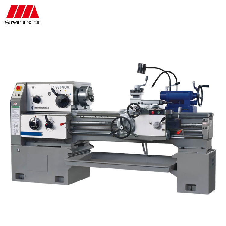 SMTCL Manual CA6150A Máquina de torneamento de metal Gap Bed Lathe Machine 2000 mm Manual Lathe