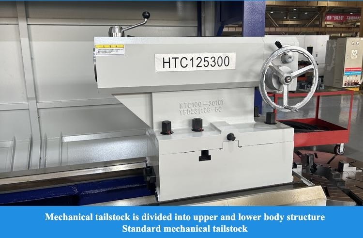 SMTCL Torno CNC pesado 5000mm HTC125500 Dormitório horizontal plano Torno CNC pesado