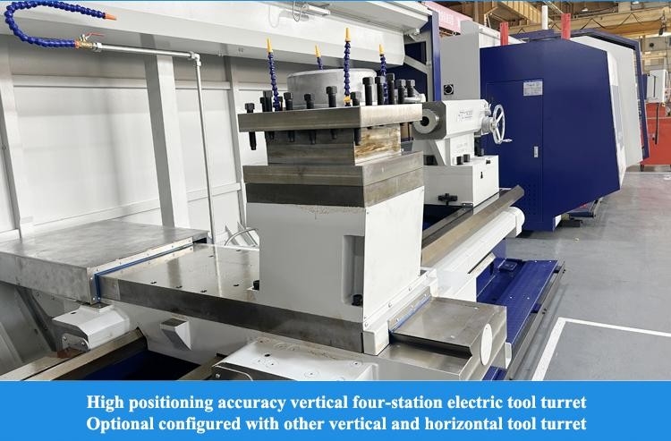 SMTCL Torno CNC pesado 5000mm HTC125500 Dormitório horizontal plano Torno CNC pesado